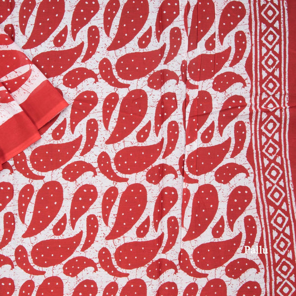 Mul Mul Cotton Black Printed Saree 04