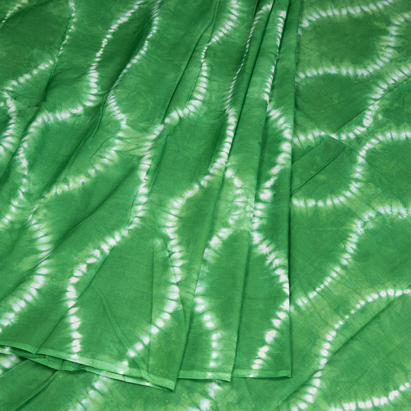 Mul Mul Cotton Green Printed Saree 02