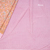 Crepe Light Pink Floral Printed Saree