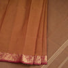 Bengali Cotton Shot Colour Thread Embossed Saree Without Blouse 03