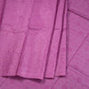 Semi Tussar Dark Magenta Thread Work Saree