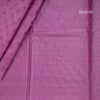 Semi Tussar Purple Thread Work Saree