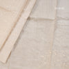 Semi Tussar Cream Thread Work Saree