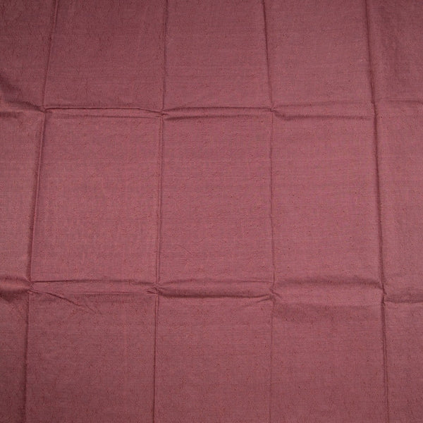 Semi Tussar Cinnamon Brown Thread Work Saree