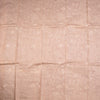 Semi Tussar Sand Brown Thread Work Saree