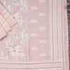 Light Pink Semi Raw Silk Printed Saree 02
