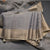 Dark Grey Semi Raw Silk Thread Embroidered Saree