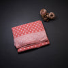 Pink Kota Cotton Thread Embroidered Saree