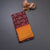 Sungudi Cotton Maroon Printed Saree Without Blouse 08