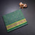 Venkatagiri Handloom Cotton Checked Fern Green Saree