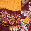 Mul Mul Cotton Maroon Printed Saree 04
