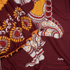 Mul Mul Cotton Maroon Printed Saree 04