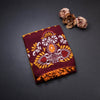Mul Mul Cotton Maroon Printed Saree 04