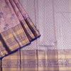 Pastel Purple Semi Silk Saree With Contrast Border 02