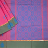 Pink Negamam Cotton Thread Embossed Saree