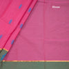 Pink Negamam Cotton Thread Embossed Saree