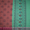 Brown Poly Cotton Printed Saree 04
