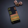 Silk Cotton Black Zari Worked Saree 06