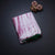 Mul Mul Cotton Rust Pink Shibori Printed Saree