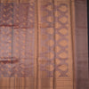 Kota Tissue Pink Saree With Zari Border 02