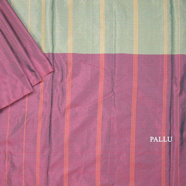 Tricolor Art Silk Saree Borderless Saree 02