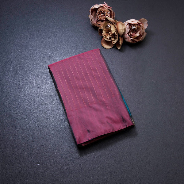 Tricolor Art Silk Saree Borderless Saree 02