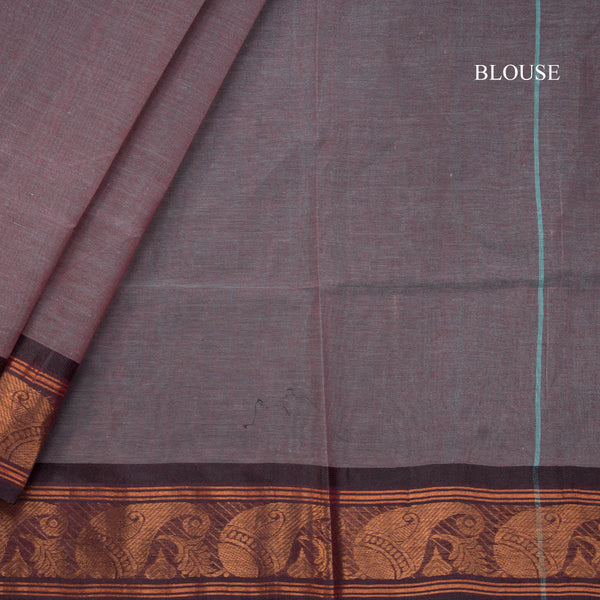 Bengali Cotton Shot Colour Thread Embossed Saree