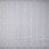 Bengali Cotton White Thread Embossed Saree