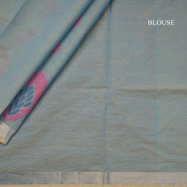 Negamam Cotton Shot Colour Embossed Saree