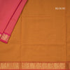 Poly Cotton Shot Colour Plain Saree With Peacock Zari Border