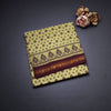 Sungudi Cotton Lime Green Printed Saree Without Blouse 03