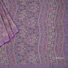 Chiffon Lavender Printed Saree