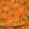 Chiffon Yellow Printed Saree 02