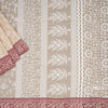 Chanderi Cotton Cream Printed Saree 02