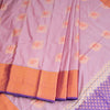 Semi Silk Onion Pink Zari Worked Saree