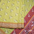 Poly Cotton Lime Green Printed Saree