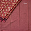 Chanderi Cotton Rose Pink Printed Saree