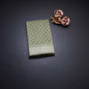 Chanderi Cotton Light Olive Green Printed Saree