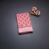 Chanderi Cotton Light Pink Printed Saree 03