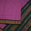 Kalyani Cotton Rose Pink Saree With Small Buttas And Zari Border