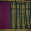 Kalyani Cotton Purple Saree With Small Buttas And Zari Border