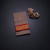 Gadwal Cotton Light Brown Saree With Zari Buttas And Zari Border Without Blouse