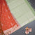 Semi Soft Silk Orange Zari Worked Saree 02