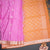 Semi Soft Silk Hot Pink Zari Worked Saree 04
