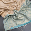 Semi Soft Silk Sandal Zari Worked Saree