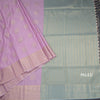 Semi Soft Silk Onion Pink Zari Worked Saree