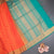 Semi Soft Silk Dark Orange Zari Worked Saree