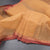 Bengal Cotton Sandal Saree With Thread Buttas