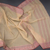Bengal Cotton Sandal Saree With Thread Buttas 02