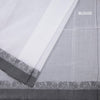 Bengal Cotton White Plain Saree